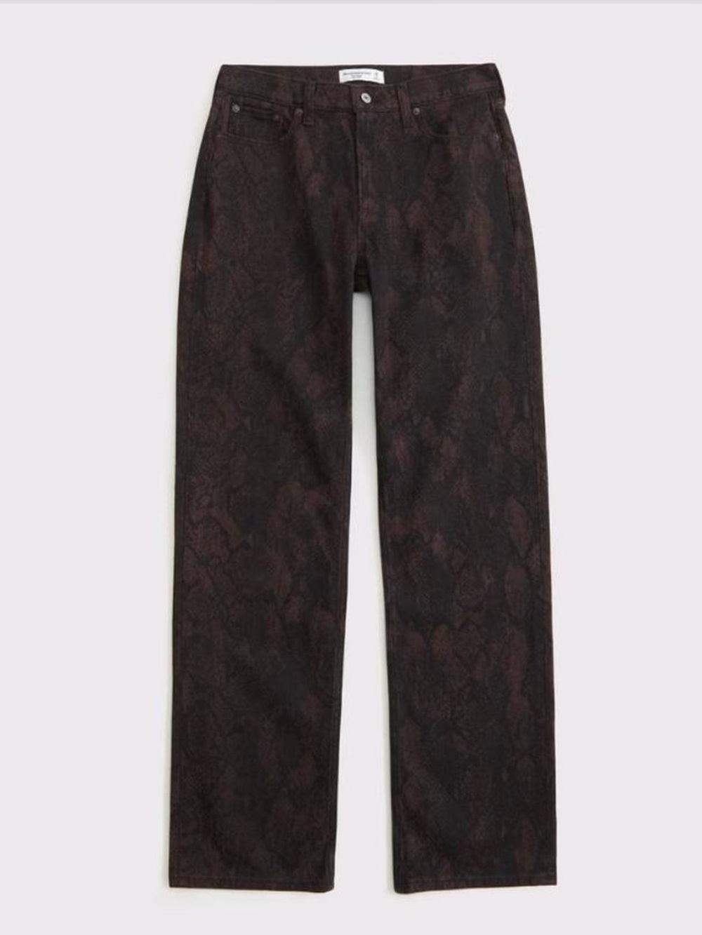 NWT Abercrombie & Fitch Curve Love The Baggy low rise jeans